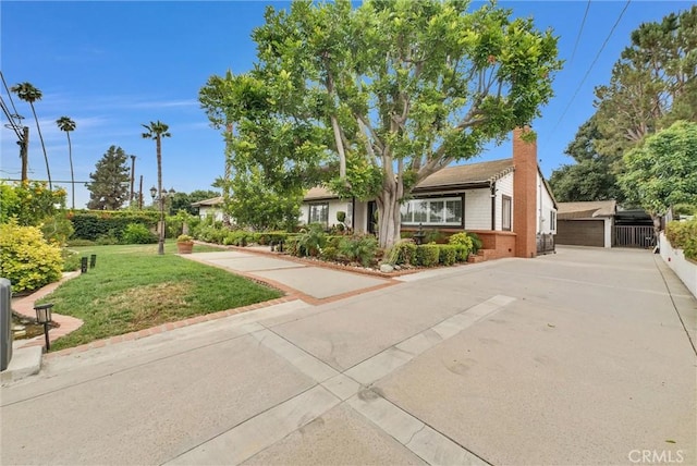 1115 E Sierra Madre Ave, Glendora, CA 91741 - view of front facade with a front lawn and brick siding