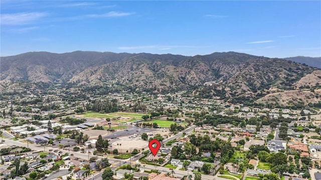 1115 E Sierra Madre Ave, Glendora, CA 91741 - view of property location with a mountainous background and nearby suburban area