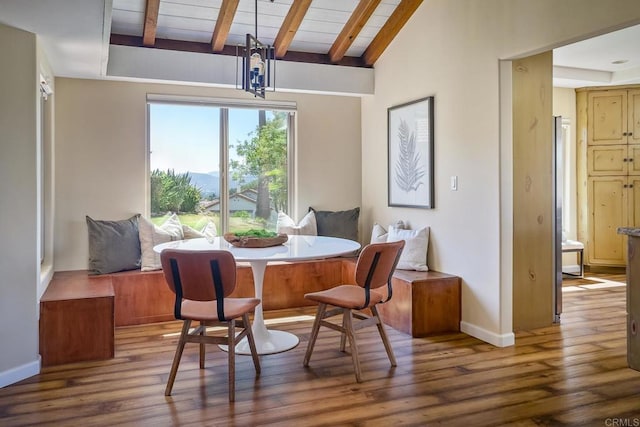 12870 Circulo Dardo, San Diego, CA 92128 - dining room featuring breakfast area and wood finished floors