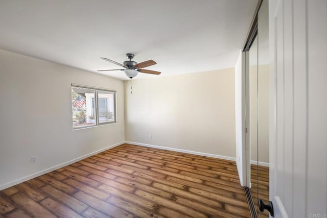 12870 Circulo Dardo, San Diego, CA 92128 - spare room featuring wood finished floors and a ceiling fan