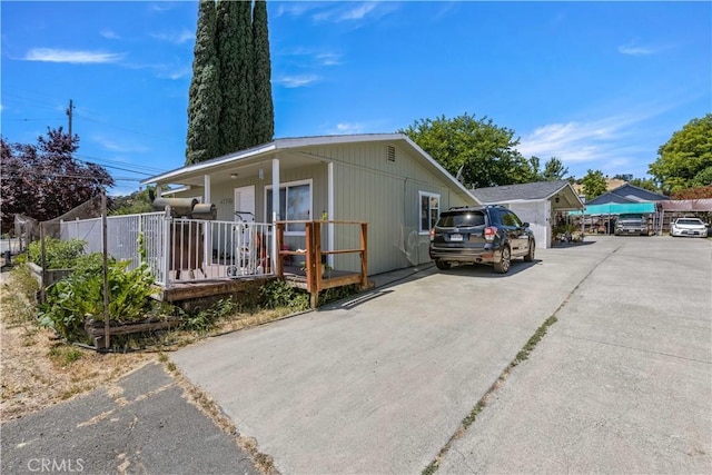 4235 Lakeshore Blvd, Lakeport, CA 95453 - view of front of property featuring covered porch