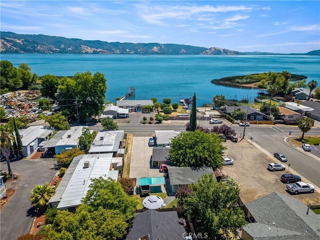 4235 Lakeshore Blvd, Lakeport, CA 95453 - aerial view of a water and mountain view