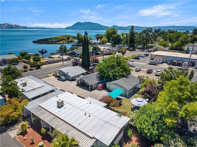 4235 Lakeshore Blvd, Lakeport, CA 95453 - aerial view of a water and mountain view