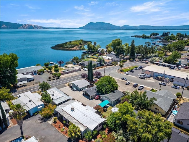 4235 Lakeshore Blvd, Lakeport, CA 95453 - aerial view of a water and mountain view