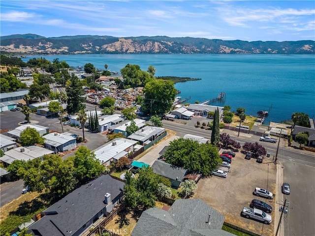 4235 Lakeshore Blvd, Lakeport, CA 95453 - bird's eye view of a water and mountain view
