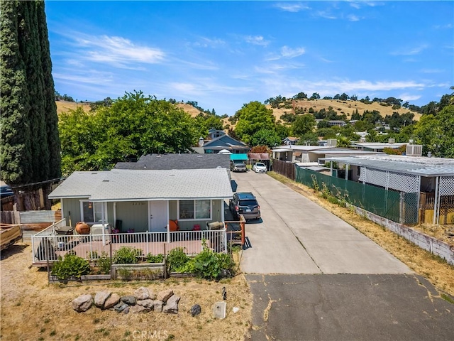 4235 Lakeshore Blvd, Lakeport, CA 95453 - view of front of home featuring covered porch and roof with shingles