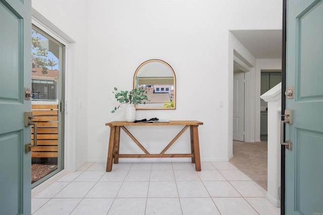 3649 Azure Cir, Carlsbad, CA 92008 - entryway with light tile patterned floors and light colored carpet