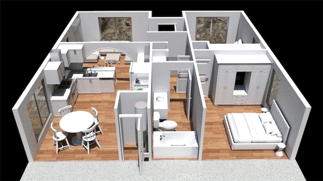6577 Morongo Rd Unit 29, Palms, CA 92277 - view of room layout