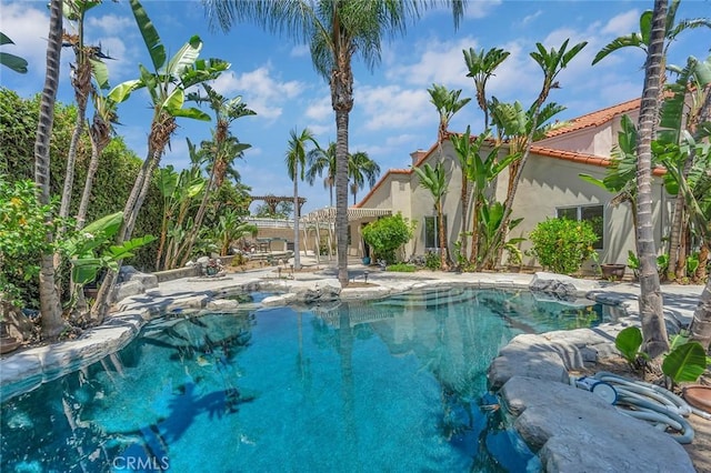 6041 Calle Mirador, Yorba Linda, CA 92886 - outdoor pool featuring a patio