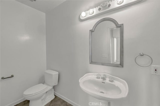 6041 Calle Mirador, Yorba Linda, CA 92886 - half bathroom featuring toilet and tile patterned flooring