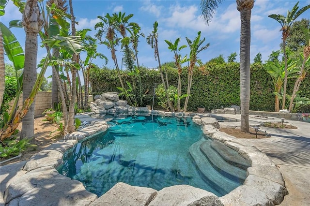 6041 Calle Mirador, Yorba Linda, CA 92886 - view of pool featuring a fenced backyard