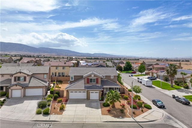 42639 Biscay, Lancaster, CA 93536 - aerial view of residential area with a mountain backdrop