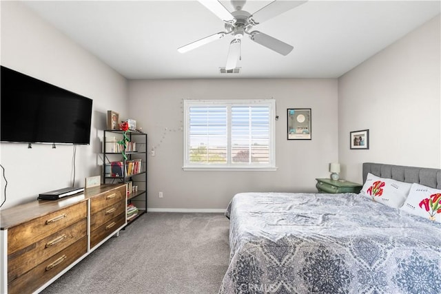 42639 Biscay, Lancaster, CA 93536 - bedroom featuring carpet floors and ceiling fan
