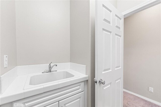 42639 Biscay, Lancaster, CA 93536 - bathroom with vanity and baseboards
