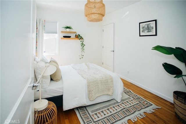 17442 Burma St, Encino, CA 91316 - bedroom with wood finished floors and baseboards