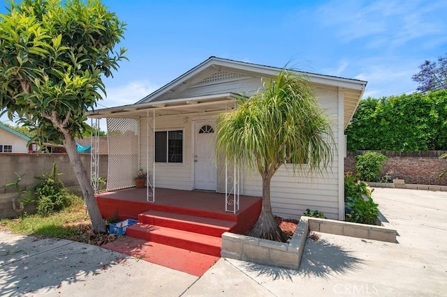 329 N Bushnell Ave, Alhambra, CA 91801 - view of front of home with a porch