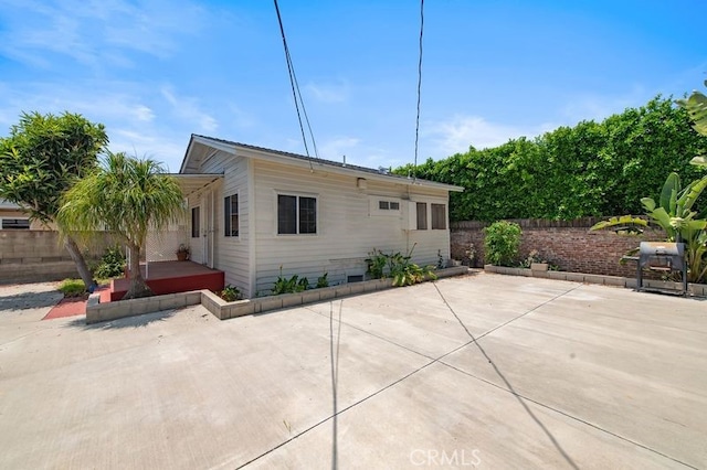 329 N Bushnell Ave, Alhambra, CA 91801 - back of property featuring a patio area
