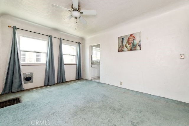 329 N Bushnell Ave, Alhambra, CA 91801 - unfurnished room featuring light carpet and ceiling fan