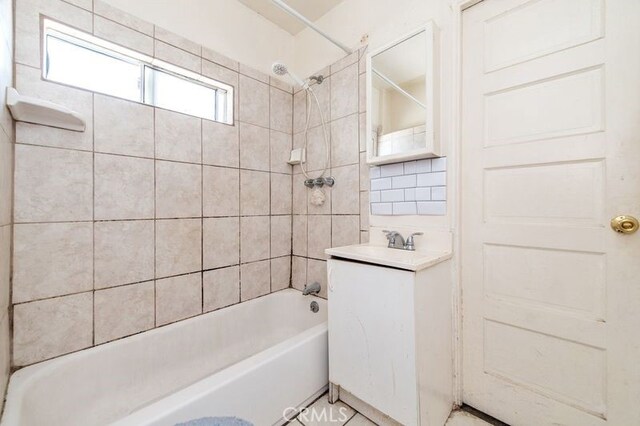 329 N Bushnell Ave, Alhambra, CA 91801 - bathroom with shower / washtub combination and vanity