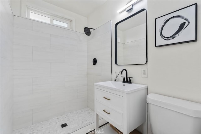 3024 Carl St, Riverside, CA 92507 - bathroom featuring tiled shower and vanity