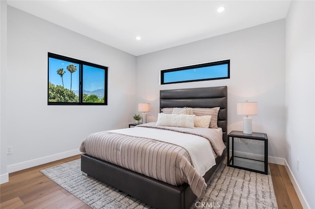 251 S Griffith Park Dr, Burbank, CA 91506 - bedroom with wood finished floors and recessed lighting