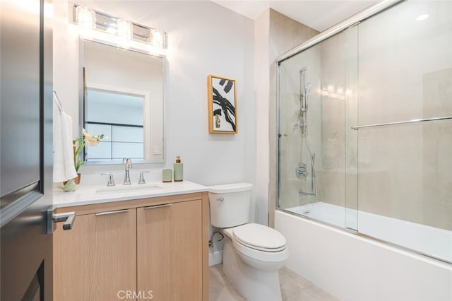 251 S Griffith Park Dr, Burbank, CA 91506 - bathroom with vanity and shower / bath combination with glass door