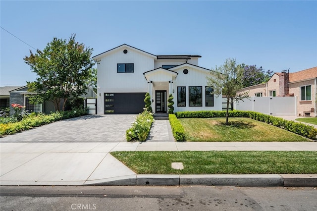 251 S Griffith Park Dr, Burbank, CA 91506 - view of front of home with a garage and decorative driveway