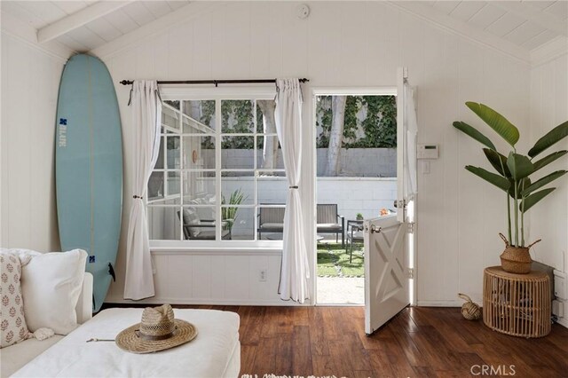 525 Manhattan Beach Blvd, Manhattan Beach, CA 90266 - doorway featuring hardwood / wood-style flooring