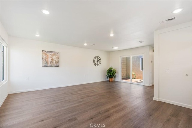 3066 Via Serena S Unit A, Laguna Woods, CA 92637 - unfurnished room featuring wood finished floors and recessed lighting