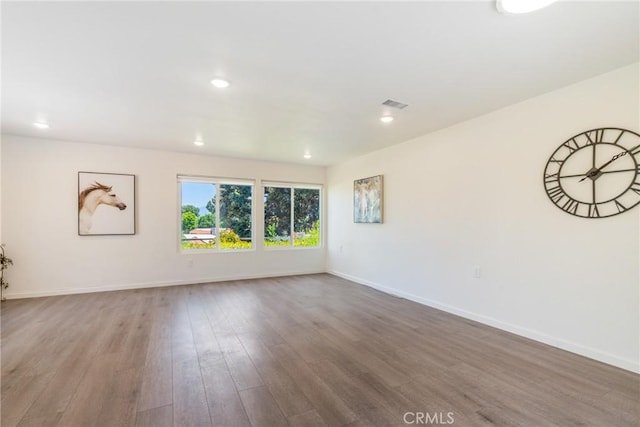3066 Via Serena S Unit A, Laguna Woods, CA 92637 - spare room featuring wood finished floors and recessed lighting