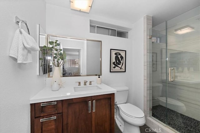 4455 Hazeltine Ave Unit 103, Sherman Oaks, CA 91423 - bathroom featuring vanity and a shower stall