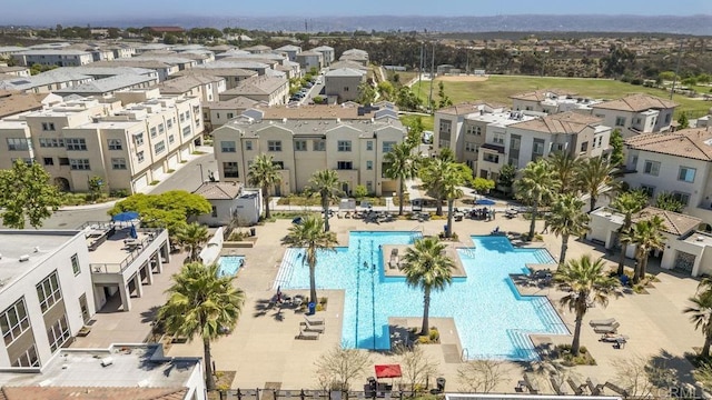 5140 Calle Sand Arch Unit 61, San Diego, CA 92154 - aerial view of a pool area