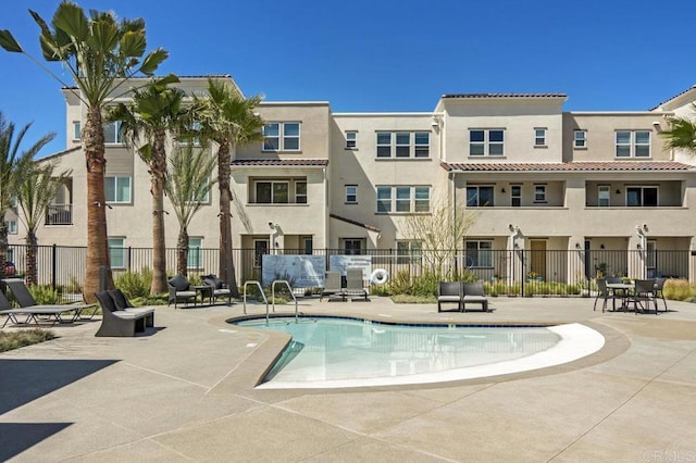 5140 Calle Sand Arch Unit 61, San Diego, CA 92154 - community pool featuring a patio
