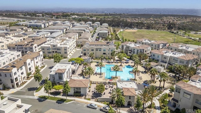 5140 Calle Sand Arch Unit 61, San Diego, CA 92154 - aerial view of a pool