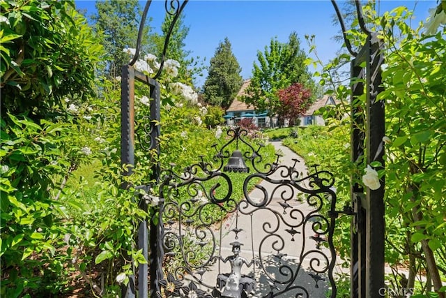 28233 N Shore Rd, Lake Arrowhead, CA 92352 - view of gate