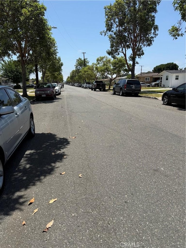 1317 S Baker St, Santa Ana, CA 92707 - view of asphalt road
