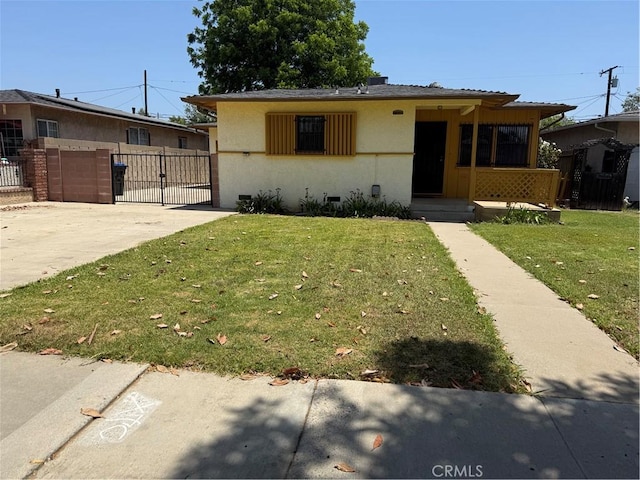 1317 S Baker St, Santa Ana, CA 92707 - bungalow featuring a gate and stucco siding