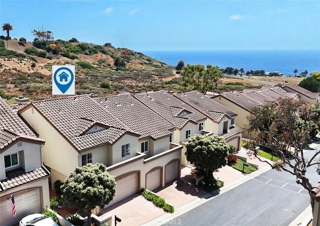 34 Via Capri, Rancho Palos Verdes, CA 90275 - aerial perspective of suburban area with a large body of water