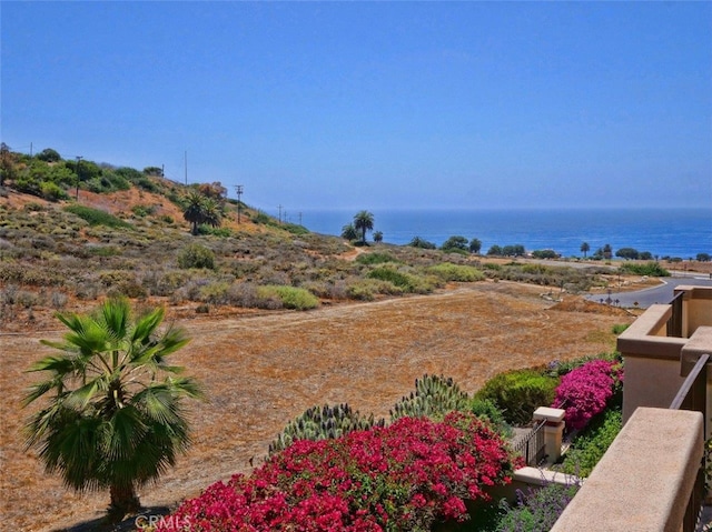 34 Via Capri, Rancho Palos Verdes, CA 90275 - view of yard featuring a water view
