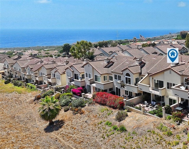 34 Via Capri, Rancho Palos Verdes, CA 90275 - aerial view of residential area with a large body of water