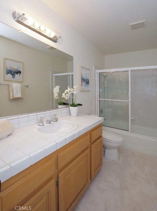 34 Via Capri, Rancho Palos Verdes, CA 90275 - bathroom with vanity and enclosed tub / shower combo