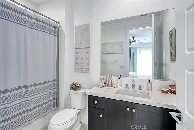 20211 W Liverpool Way, Porter Ranch, CA 91326 - bathroom with vanity and ceiling fan