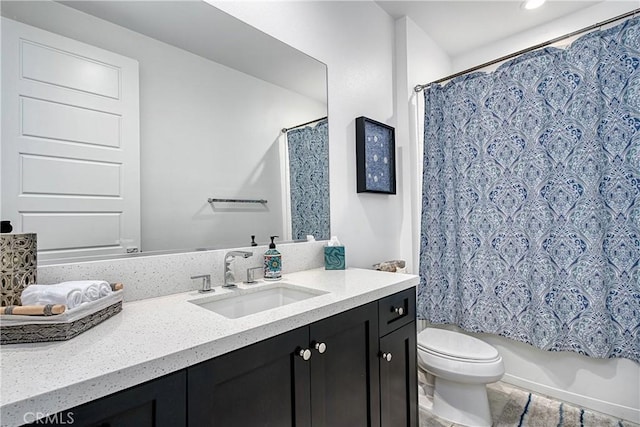20211 W Liverpool Way, Porter Ranch, CA 91326 - full bath with vanity and shower / bath combo with shower curtain