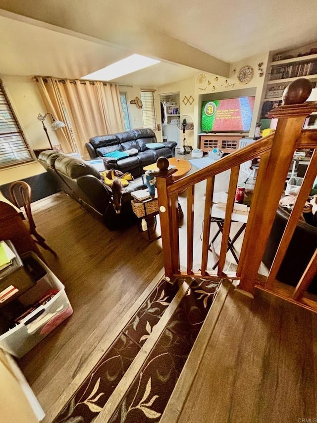 129 Brass Ln, Vista, CA 92083 - living room with wood finished floors