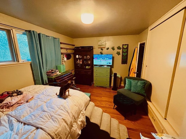 129 Brass Ln, Vista, CA 92083 - bedroom with wood finished floors