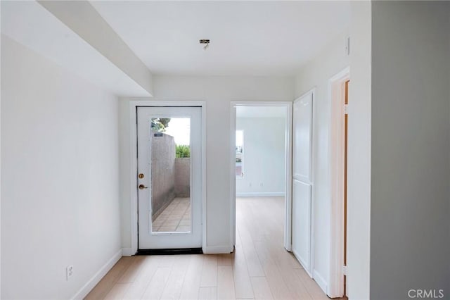 1211 E Carson St Unit 27, Carson, CA 90745 - entryway featuring light wood-style floors and baseboards