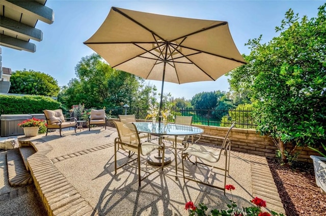 2771 Wyckersham Pl, Fullerton, CA 92833 - view of patio / terrace with outdoor dining area
