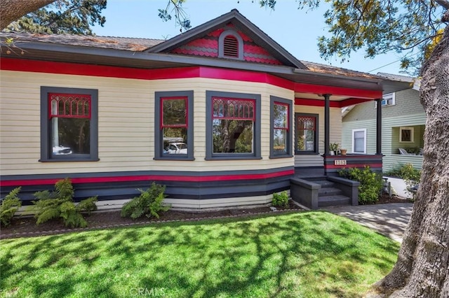 1263 Pismo St, San Luis Obispo, CA 93401 - victorian home with a porch and a front lawn