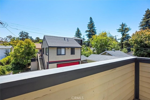 1263 Pismo St, San Luis Obispo, CA 93401 - balcony with stairs