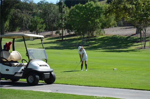 5490 Paseo Del Lago W Unit P, Laguna Woods, CA 92637 - view of community featuring a lawn and view of scattered trees